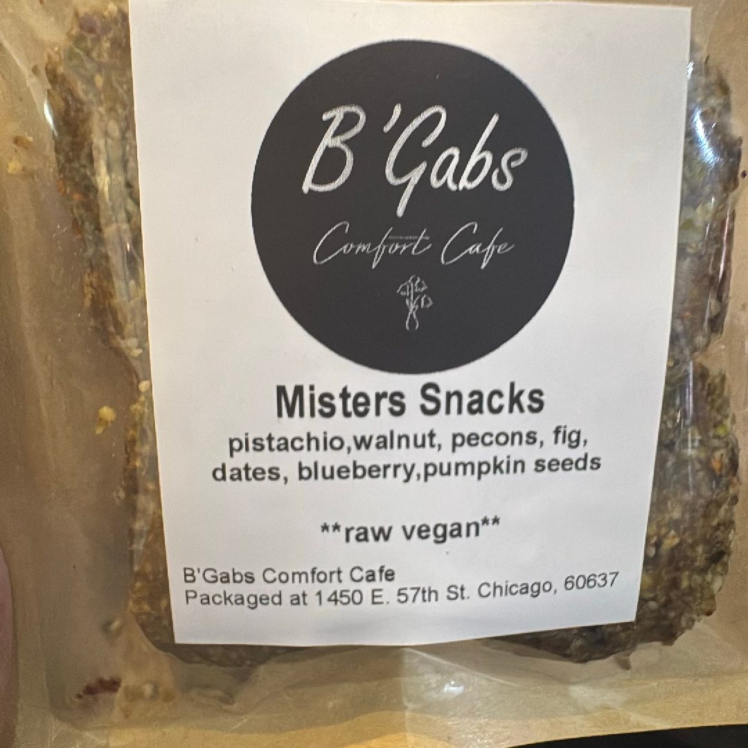 Misters Snacks (Raw Vegan).