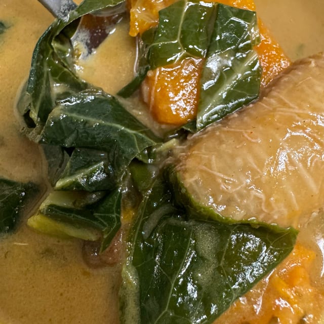 Ital Stew -With Johnny Cake.
