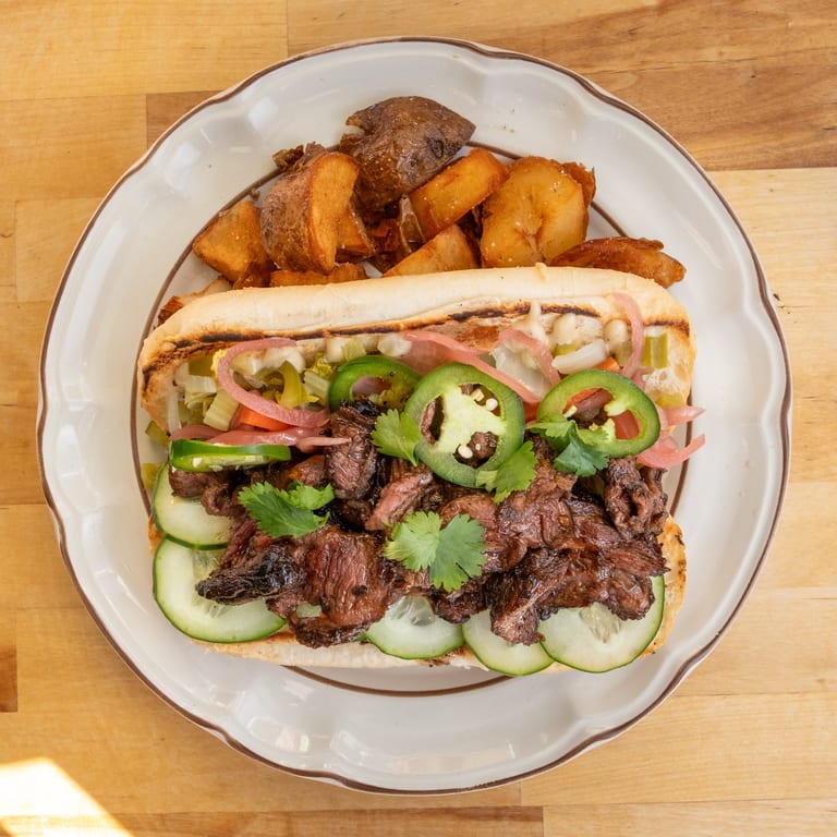 Delicious Banh Mi Sandwiches